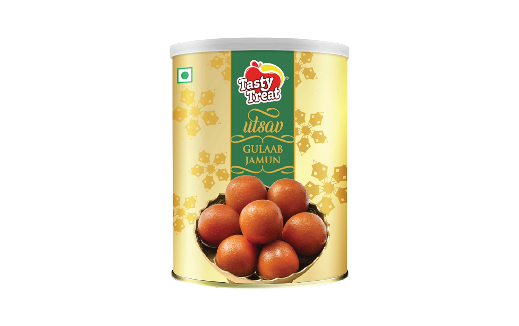 Tasty Treat Utsav Gulaab Jamun    Tin  1 kilogram